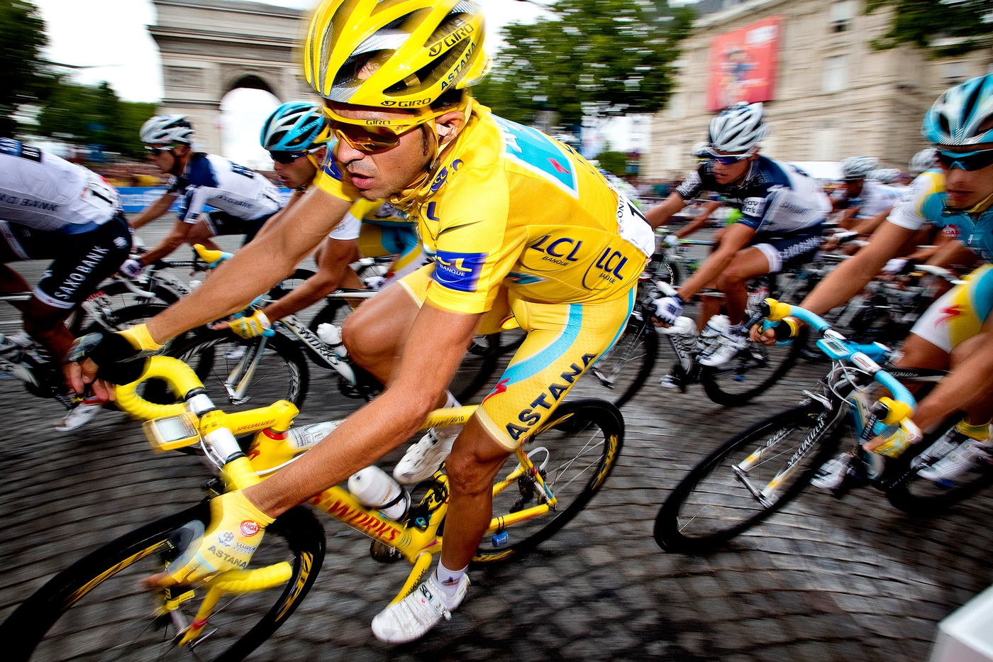 Alberto Contador i Paris